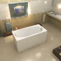 Акриловая ванна Bas Тесса 140x70 без гидромассажа арт-В 00036 — фото 2, Акриловые ванны