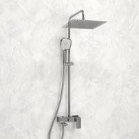 Душевой комплект со смесителем арт-A177.118.065.087.CH — фото 1, Душевые стойки