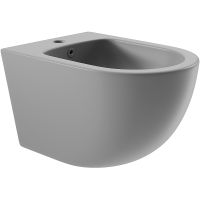 Биде Aqueduto Ovo подвесное Серое матовое арт-OVO0330 — фото 1, Биде подвесные