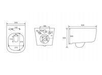 Товар: Унитаз подвесной с функцией биде безободковый фарфоровый AQUATEK ДИВА 510*350*360 мм, гор арт-AQ2012B-00 - фото 2 Унитаз подвесной с функцией биде безободковый фарфоровый AQUATEK ДИВА 510*350*360 мм, гор арт-AQ2012B-00 — фото 2, Подвесные унитазы