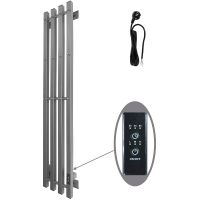 Электрический полотенцесушитель Altasan АргоЛюксПроф 120х21 Графит арт-АргоЛюксПроф12021Г — фото 1, Электрические полотенцесушители