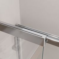 Душевая шторка на ванну CEZARES арт-SLIDER-VF-11-90/150-C-Cr — фото 6, Шторки для ванной раздвижные