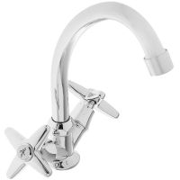 Смеситель для кухни Accoona Эконом Хром арт-A5681 — фото 1, Смесители для кухни