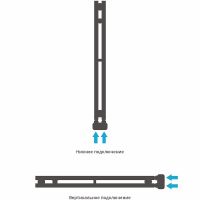 Товар: Водяной полотенцесушитель Сунержа Нюанс EU50+ 840х50 Белый матовый арт-30-0212-0840 - фото 3 Водяной полотенцесушитель Сунержа Нюанс EU50+ 840х50 Белый матовый арт-30-0212-0840 — фото 3, Водяные полотенцесушители