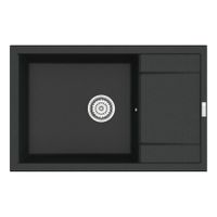 Мойка кухонная Point Велета 78 , черный арт-PN3002B — фото 1, Кухонные мойки