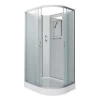 Душевая кабина Niagara Classic NG-3312-14LBK (120х80х200) низкий поддон(13см),стекло матовое,3 места арт-33121423LBK — фото 1, Душевые кабины