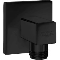 Шланговое подключение E.C.A. Elea Черное матовое арт-102126388C1EX — фото 1, Шланговые подключения