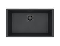 Мойка для кухни ALVEUS OMNI 40 GRANITAL DEEP BLACK-G90 BE 750x450x198 с сифоном 1148151 арт-1150064.0 — фото 1, Кухонные мойки