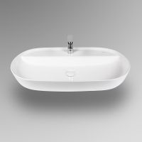 Раковина Bond 80 Белая глянцевая арт-S01-800 — фото 5, Раковины накладные