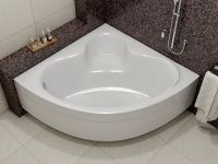 Акриловая ванна Relisan Polina 120x120 без гидромассажа арт-Гл000001267 — фото 5, Акриловые ванны