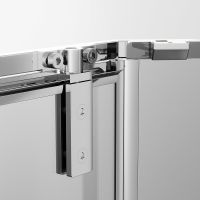 Товар: Душевой уголок Ambassador Ritz 100х100 профиль Хром стекло прозрачное арт-112011103 - фото 4 Душевой уголок Ambassador Ritz 100х100 профиль Хром стекло прозрачное арт-112011103 — фото 4, Душевые уголки трапеция