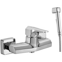 Гигиенический душ со смесителем Rossinka Хром арт-RS44-52 — фото 1, Гигиенические души