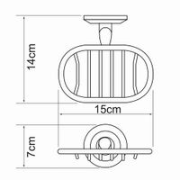 Товар: Аксесс Rhein K- Мыльница решетка (блистер), хром, WasserKRAFT арт-6269O - фото 4 Аксесс Rhein K- Мыльница решетка (блистер), хром, WasserKRAFT арт-6269O — фото 4, Мыльницы
