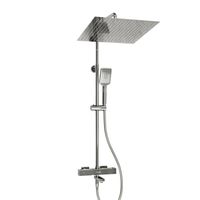 Душевой комплект с термостатическим смесителем арт-A199.119.126.087.CH Thermo — фото 2, Душевые стойки