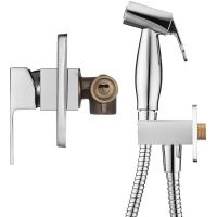 Гигиенический душ со смесителем Swedbe Platta Хром арт-5526 — фото 3, Гигиенические души