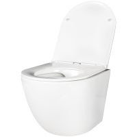 Товар: Унитаз Creto Cer C2 подвесной с сиденьем Микролифт арт-1001-002Cer-C1W - фото 9 Унитаз Creto Cer C2 подвесной с сиденьем Микролифт арт-1001-002Cer-C1W — фото 9, Подвесные унитазы