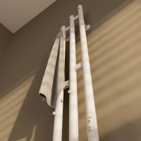 Электрический полотенцесушитель Altasan Бриз 120х17 Белый матовый арт-Бриз12017БМ — фото 3, Электрические полотенцесушители