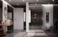 Товар: Душевой уголок Ambassador Kingston 100x90 профиль Хром стекло прозрачное арт-14011121 - фото 5 Душевой уголок Ambassador Kingston 100x90 профиль Хром стекло прозрачное арт-14011121 — фото 5, Прямоугольные душевые уголки