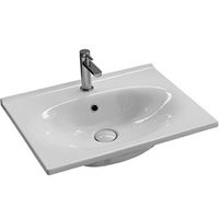 Раковина Hatria Le Fiabe 60 Y1BR Белая арт-Y1BR01 — фото 1, Раковины подвесные