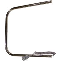 Электрический полотенцесушитель Melodia della vita Moon Electro П-образный 50х50 Полирова арт-MTRMNE5050 — фото 1, Электрические полотенцесушители