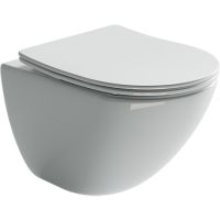 Унитаз Ceramicanova Mono подвесной с сиденьем Микролифт арт-CN1905 — фото 1, Подвесные унитазы