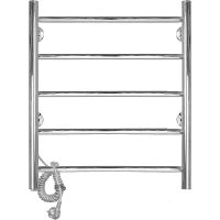 Электрический полотенцесушитель Domoterm Аврора DMT 109-5 50x60 EK L Хром арт-DMT109-550x60EKL — фото 1, Электрические полотенцесушители