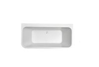 Ванна акриловая, пристенная, AQUATEK ЭЛЕГИЯ 1700 * 750 * 580 , В комплекте со сливом и н арт-AQ-113775Wt — фото 4, Акриловые ванны