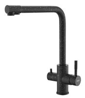 Смеситель д/кухни, Granite Black, с подключением к фильтру Г-излив, арт. арт-GR 05 B — фото 1, Смесители для кухни