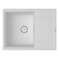 Мойка кухонная Point Стил 65 , белый арт-PN3009W — фото 1, Кухонные мойки