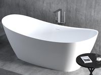 Ванна из искусственного камня Salini Noemi 170х75 Белая глянцевая арт-101712G — фото 10, Ванны из искусственного камня