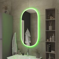 Зеркало с функцией памяти CEZARES арт-CZR-SPC-ELS-550-1050-RGB-TCH — фото 2, Зеркала в ванную комнату