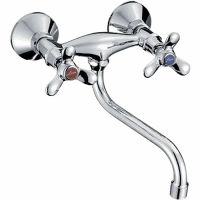 Смеситель для кухни Ledeme H12 4612L Хром арт-507166 — фото 1, Смесители для кухни