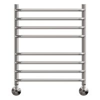 Водяной полотенцесушитель Point Нептун Премиум П8 500x600 Хром арт-PN09156S — фото 2, Водяные полотенцесушители