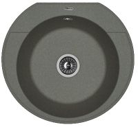 Florentina Мойка "Эльба", черный FG арт-20.445.H1000.302 — фото 1, Кухонные мойки