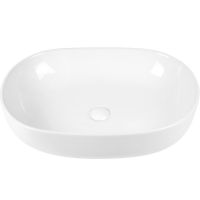 Раковина-чаша Bond Oval 60 Белый глянец арт-S59-600 — фото 7, Раковины накладные