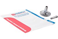 Водяной полотенцесушитель Energy Vega 500x500 с полкой Хром арт-EWTR0VEGA0505000000 — фото 4, Водяные полотенцесушители