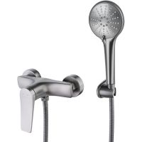 Смеситель для душа Lemark Bronx Графит арт-LM3703GM — фото 1, Смеситель для душа