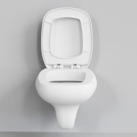 Унитаз Ambassador Diamond подвесной Белый матовый без сиденья арт-123T20101R — фото 4, Подвесные унитазы