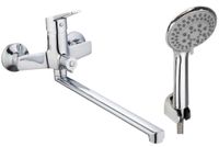 Товар: Смеситель "Rabat" д/ван, излив 350мм, с акс., арт. арт-RA 31 - фото 1 Смеситель "Rabat" д/ван, излив 350мм, с акс., арт. арт-RA 31 — фото 1, Смеситель для ванны