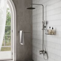 Душевой комплект со смесителем арт-A14201 — фото 5, Душевые стойки