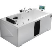 Акриловая ванна Gemy 171x86 G9066 II O R с гидромассажем арт-G9066IIOR — фото 1, Акриловые ванны