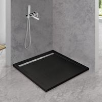 Поддон из искусственного мрамора CEZARES арт-TRAY-AS-A-100-30-NERO — фото 2, Душевые поддоны из литьевого мрамора