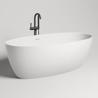 Ванна из литьевого мрамора Salini Alda Nuova 170х80 Белая глянцевая арт-101912G — фото 10, Ванны из искусственного камня