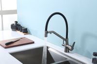 Смеситель для кухни Raglo Графит матовый Черный арт-R80.62.09 — фото 12, Смесители для кухни