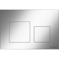 Клавиша смыва Ceramicanova Balance Square Хром матовый арт-CN12-002M — фото 1, Кнопки смыва