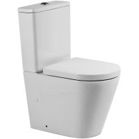 Унитаз компакт BelBagno Flay-Tor с бачком и сиденьем Микролифт арт-BB2149CP-TOR/BB2149T/BB865SC — фото 1, Напольные унитазы