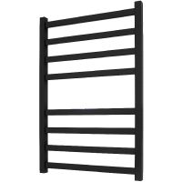 Водяной полотенцесушитель Melodia della vita Moderno 50x80 П8 Черный арт-MTRMD5080bk — фото 1, Водяные полотенцесушители