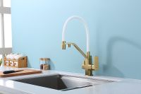 Товар: Смеситель для кухни Raglo Золото матовое Белый арт-R85.62.03 - фото 5 Смеситель для кухни Raglo Золото матовое Белый арт-R85.62.03 — фото 5, Смесители для кухни