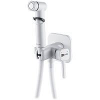 Гигиенический душ со смесителем Lemark Solo Белый матовый арт-LM7165MW — фото 1, Гигиенические души