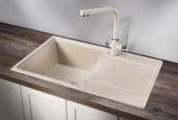 Granula-, кухонная мойка, кварц арт-7804, ПИРИТ — фото 2, Кухонные мойки